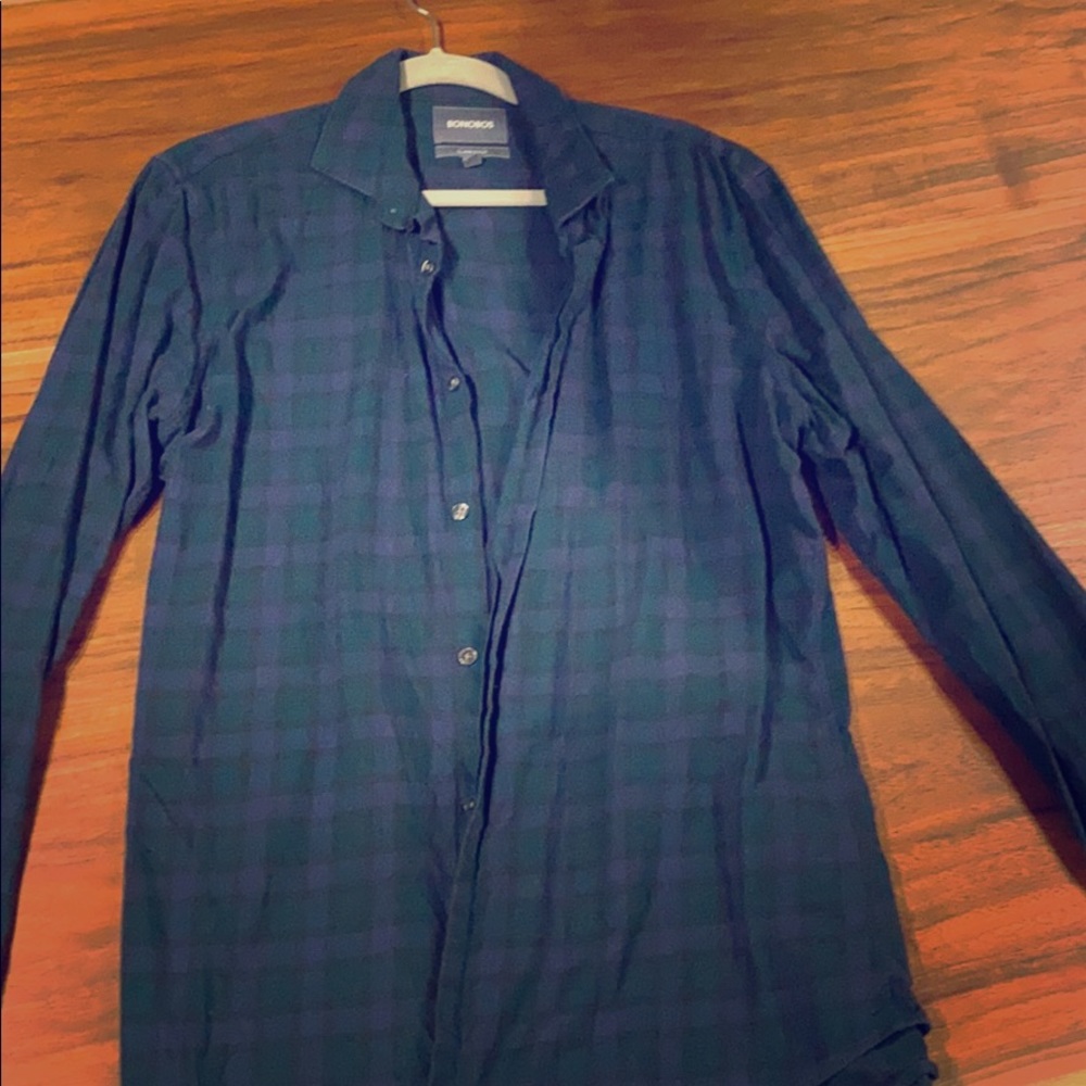 Bonobos tailored slim fit L buttondown